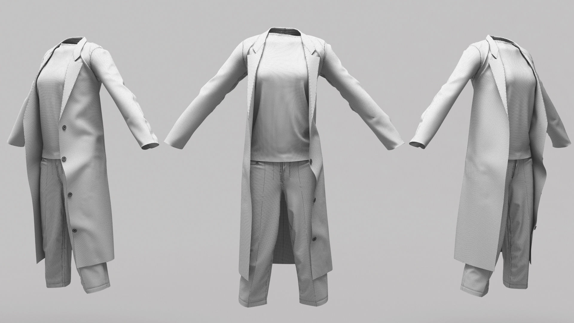 Female Clothing 03 3D model_3