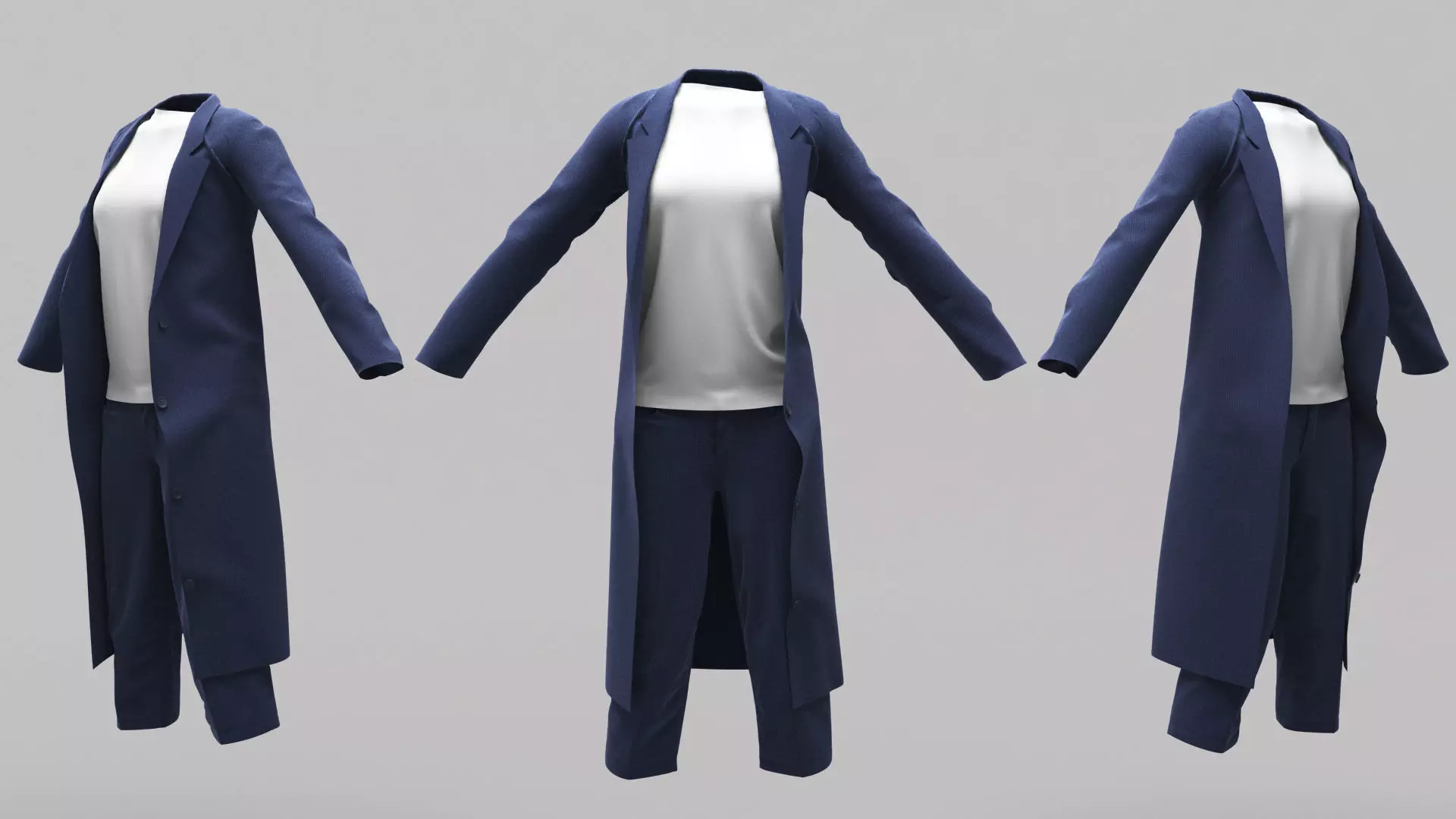 Female Clothing 03 3D model_0