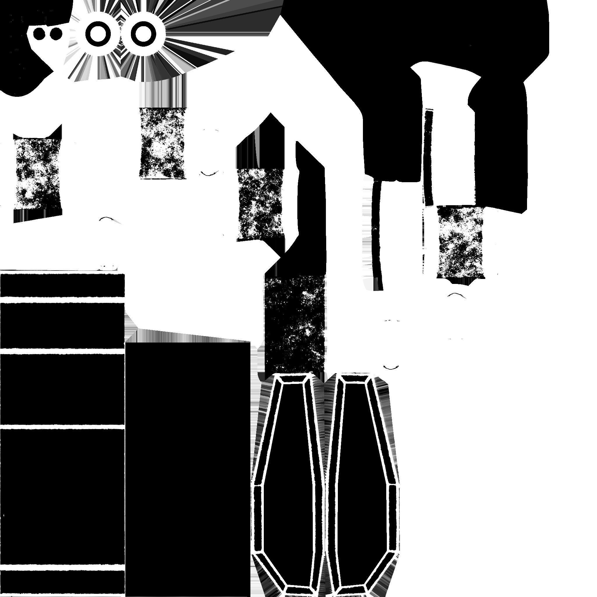 SciFi Backpack F09 Red - Fashion Character Design Low-poly 3D model_22