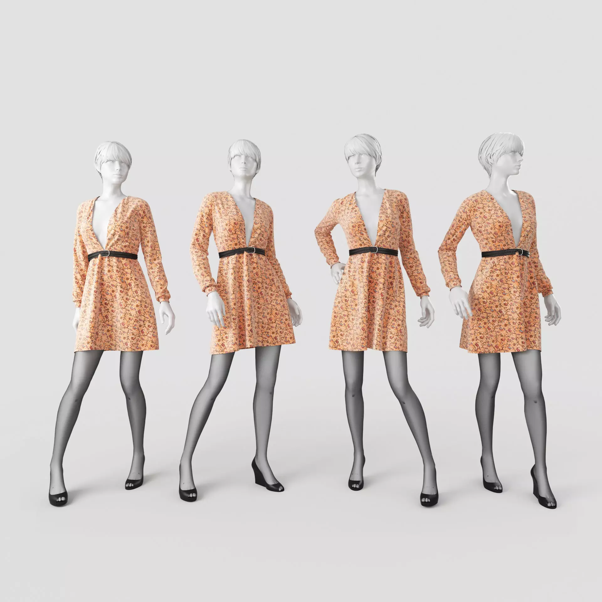 Woman Mannequin 5 3D model