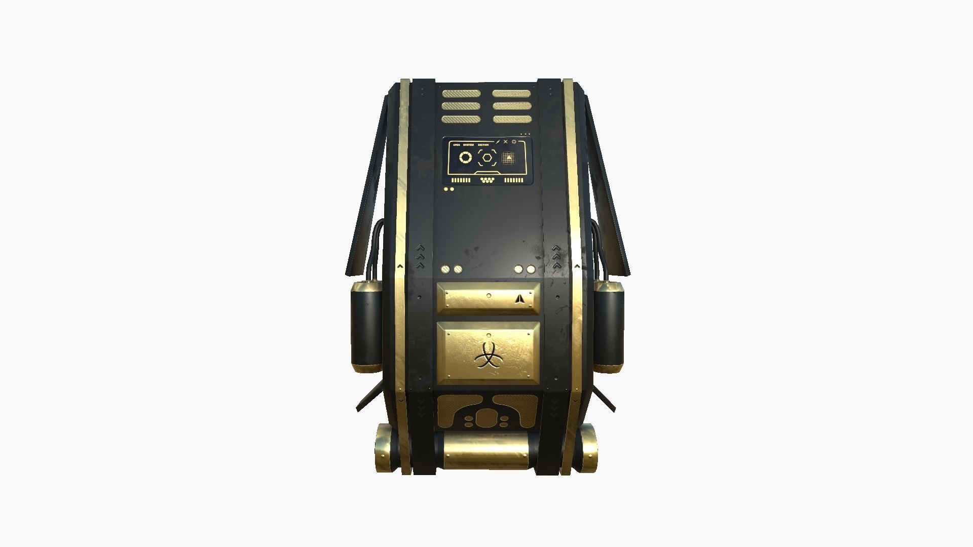 10 SciFi Backpack F Collection - Fashion Character Design _36