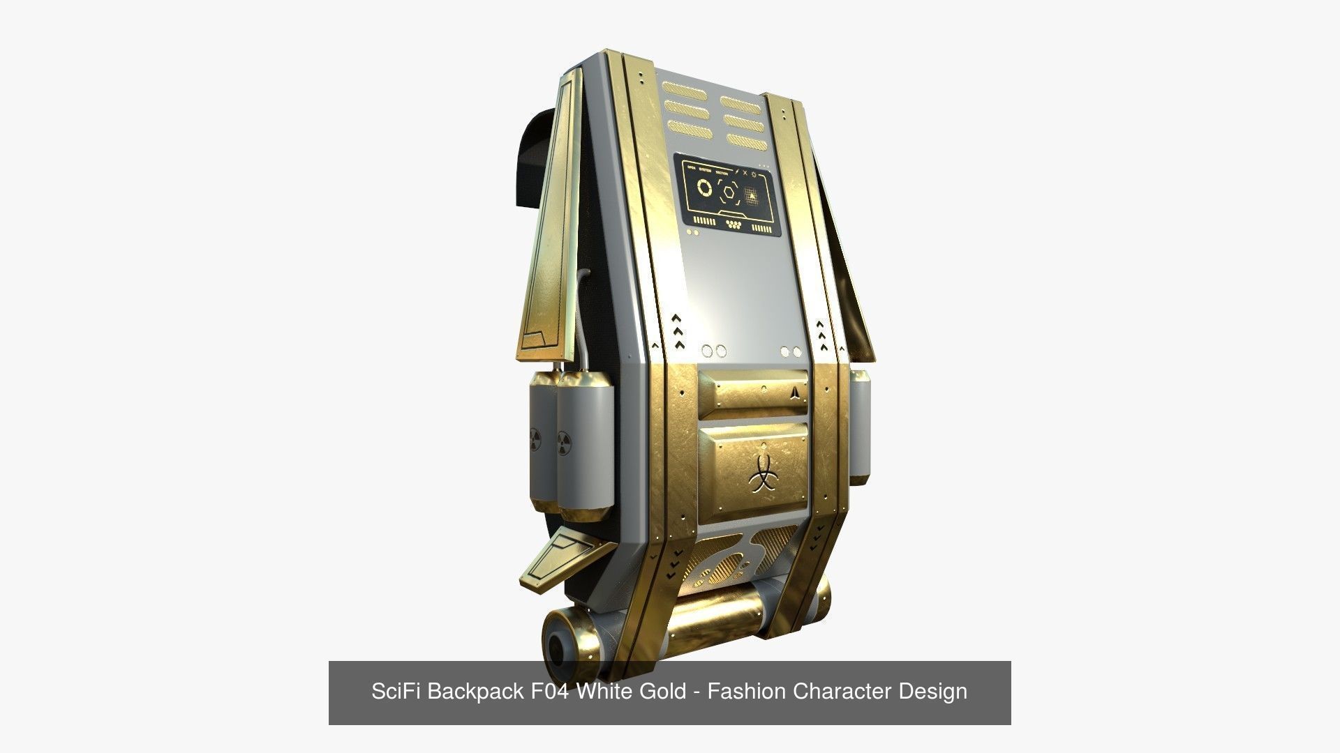 10 SciFi Backpack F Collection - Fashion Character Design _4