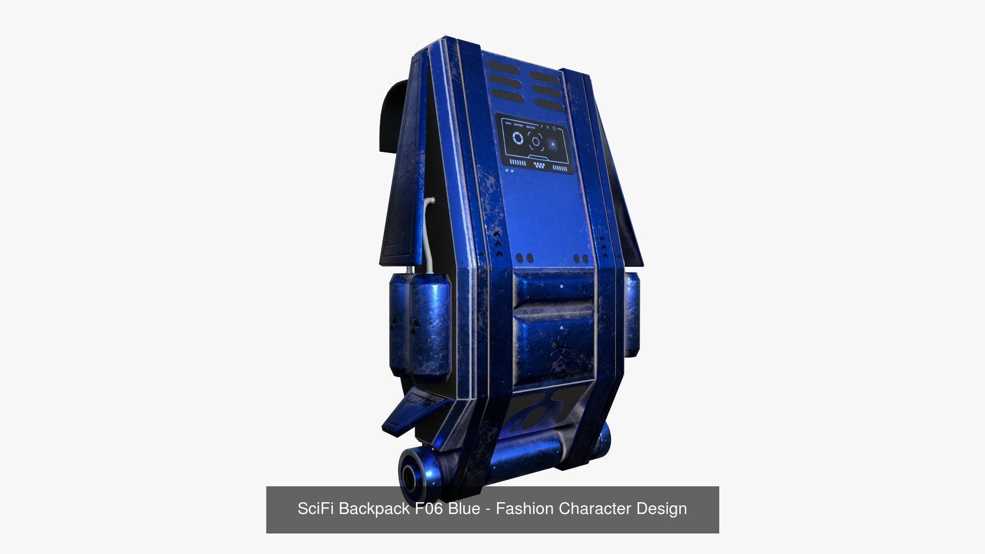 10 SciFi Backpack F Collection - Fashion Character Design _6