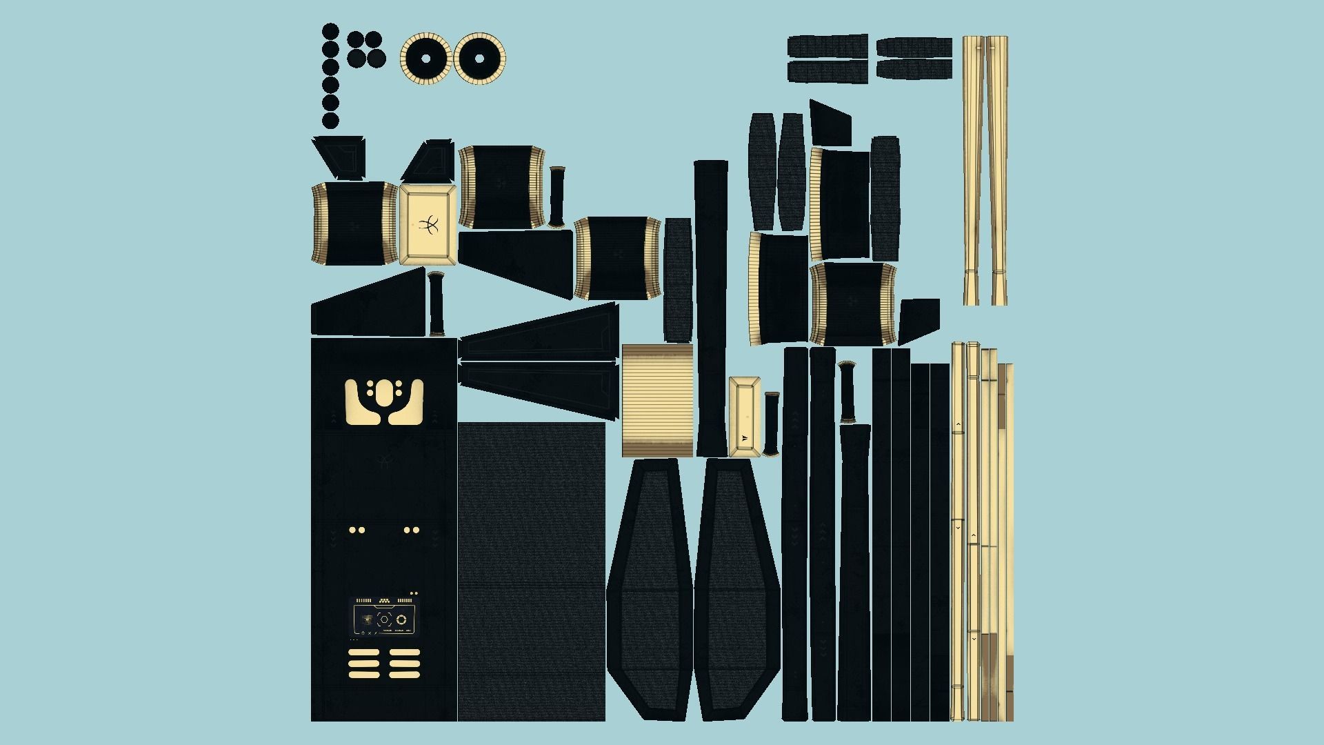 10 SciFi Backpack F Collection - Fashion Character Design _68