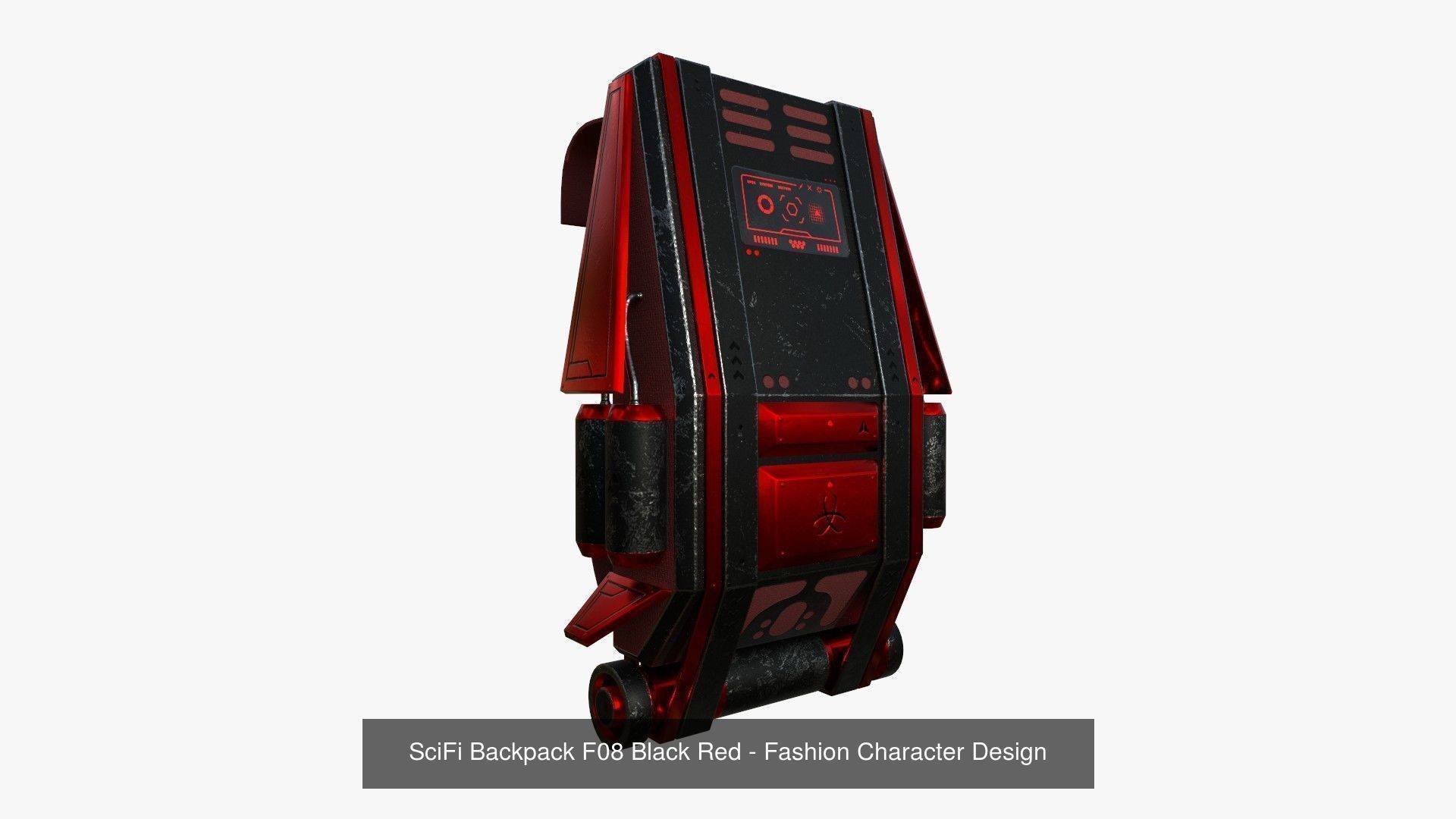 10 SciFi Backpack F Collection - Fashion Character Design _8