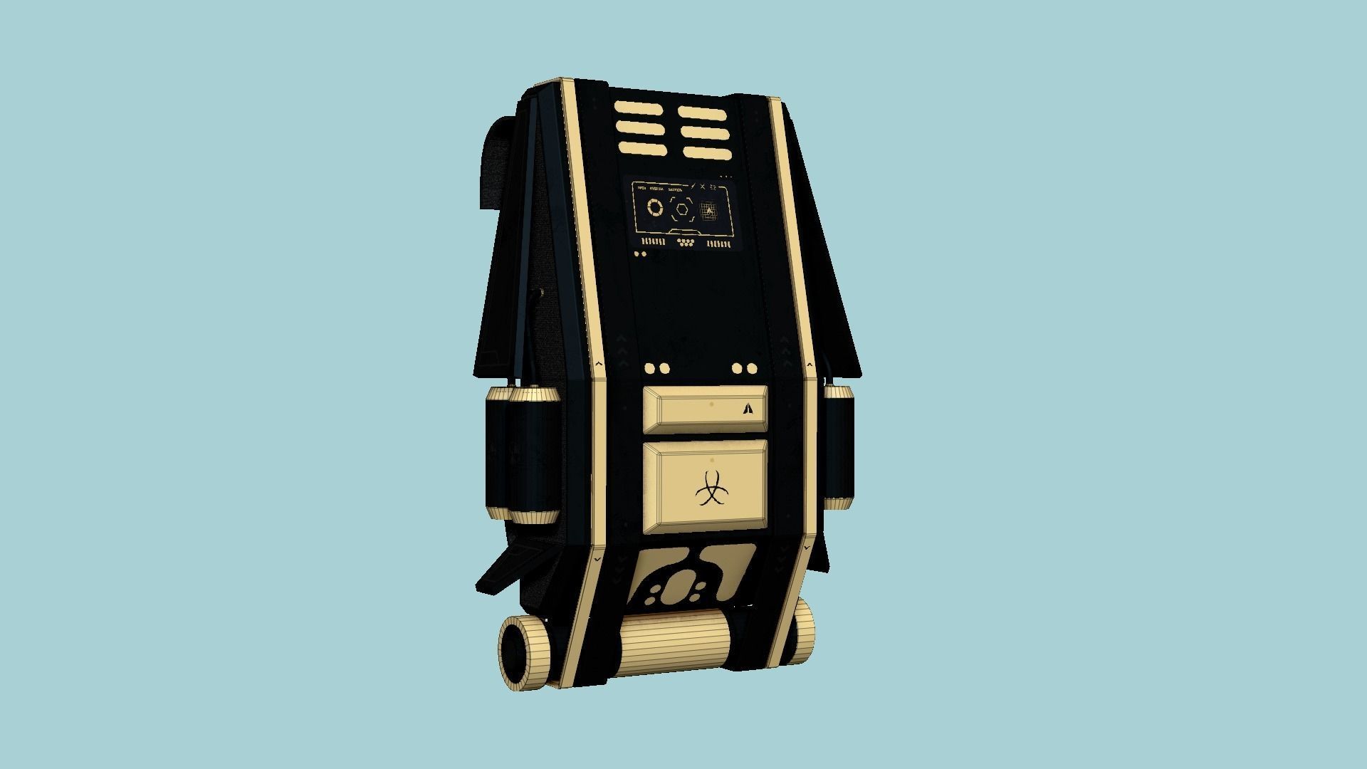 10 SciFi Backpack F Collection - Fashion Character Design _65