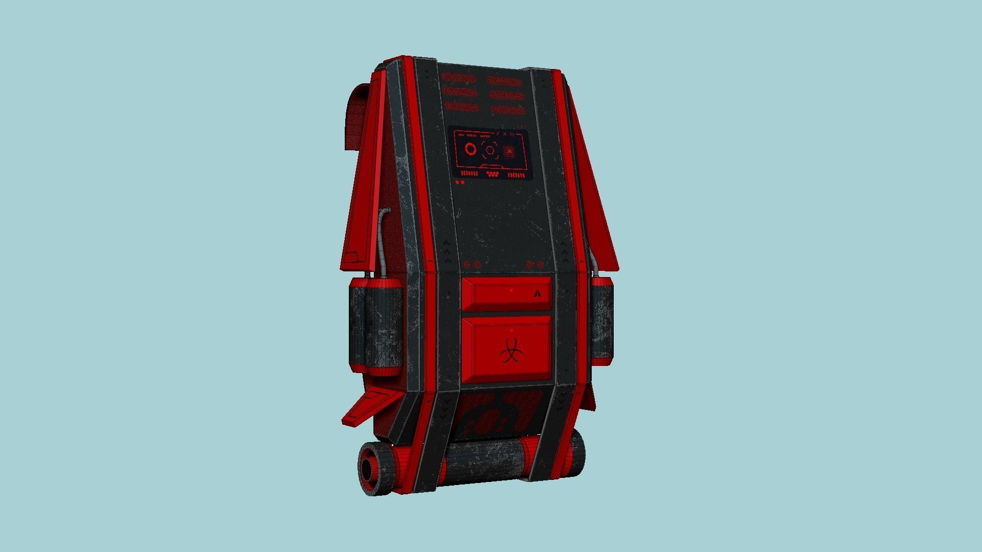 10 SciFi Backpack F Collection - Fashion Character Design _74