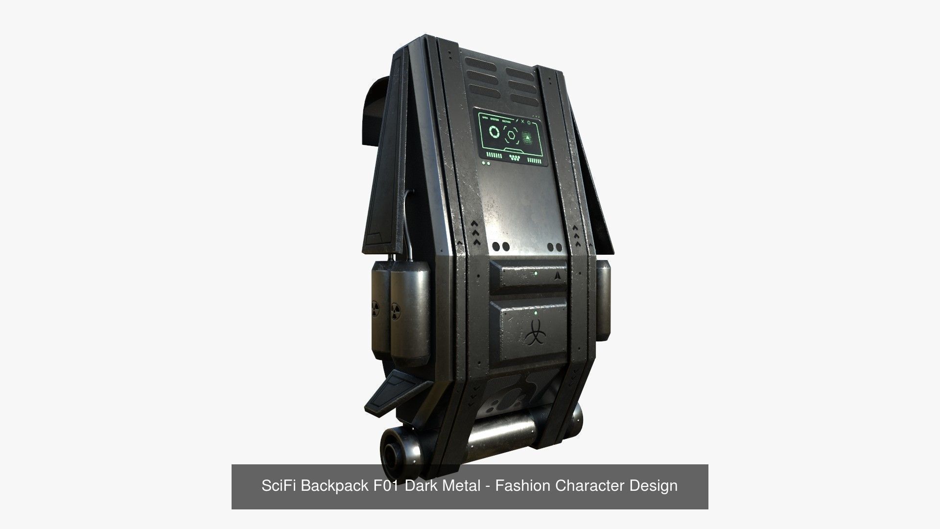 10 SciFi Backpack F Collection - Fashion Character Design _1