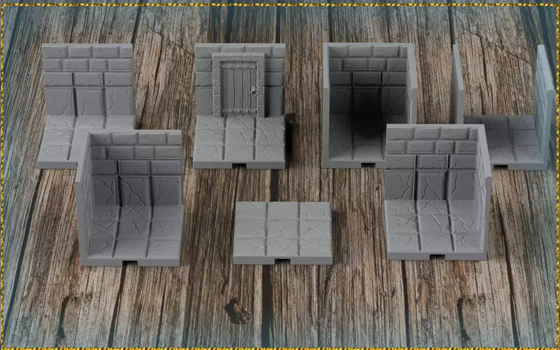 Dwarven Dungeon 3D print model