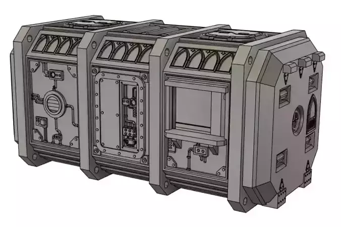 Modular Armoured Container