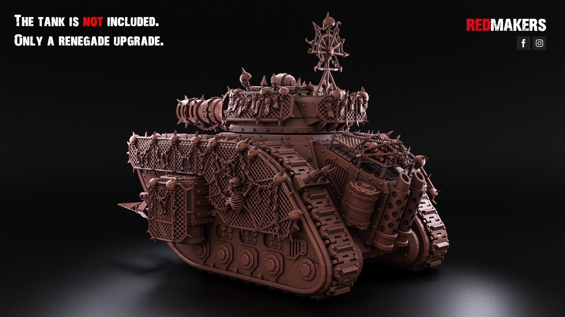 Renegade Set for the Legendary Battle Tank - Heretics 3D print model_18