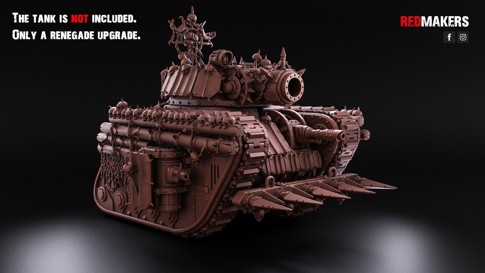 Renegade Set for the Legendary Battle Tank - Heretics 3D print model_13