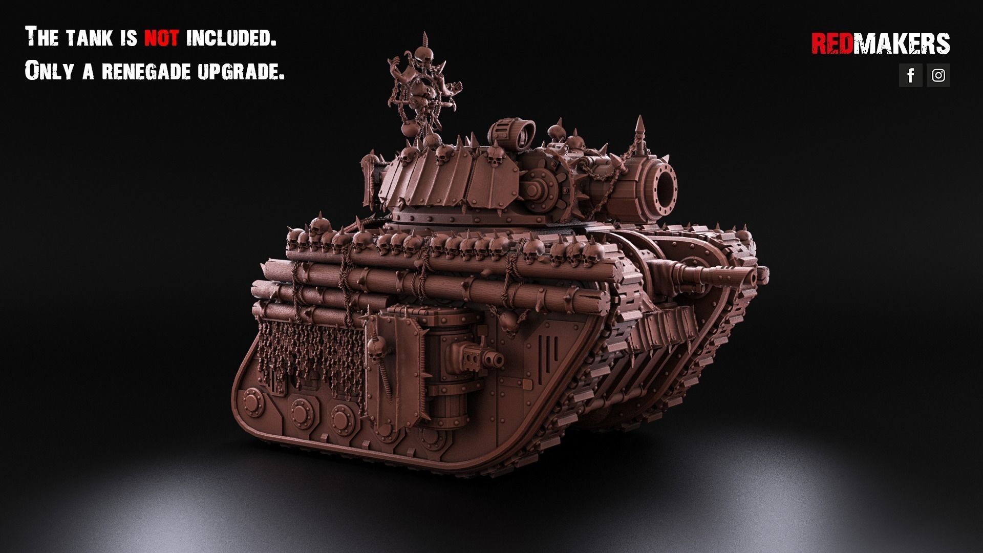 Renegade Set for the Legendary Battle Tank - Heretics 3D print model_20
