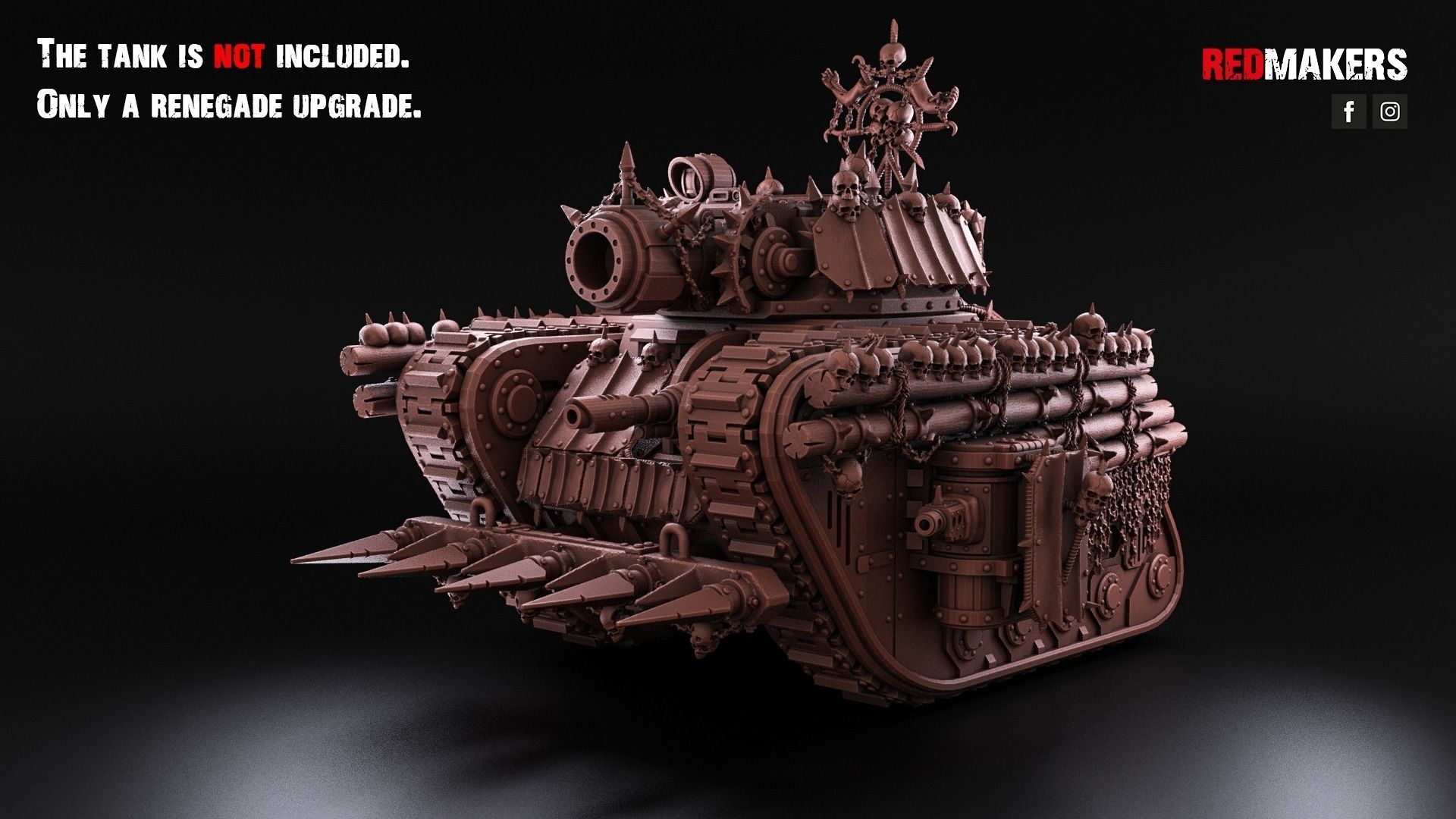 Renegade Set for the Legendary Battle Tank - Heretics 3D print model_10