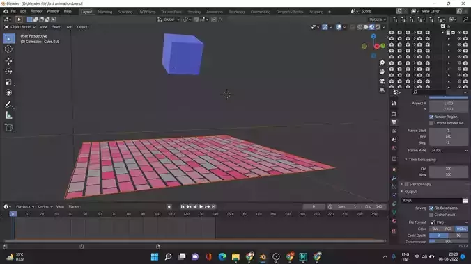 Rigid body animation