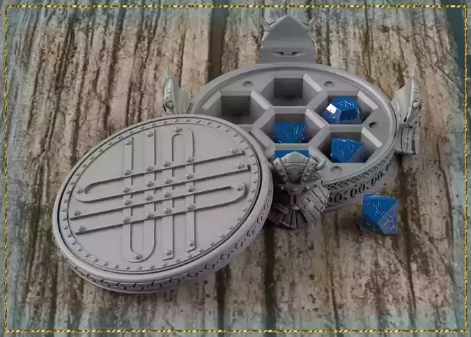 Dwarven Dice Holder 3D print model
