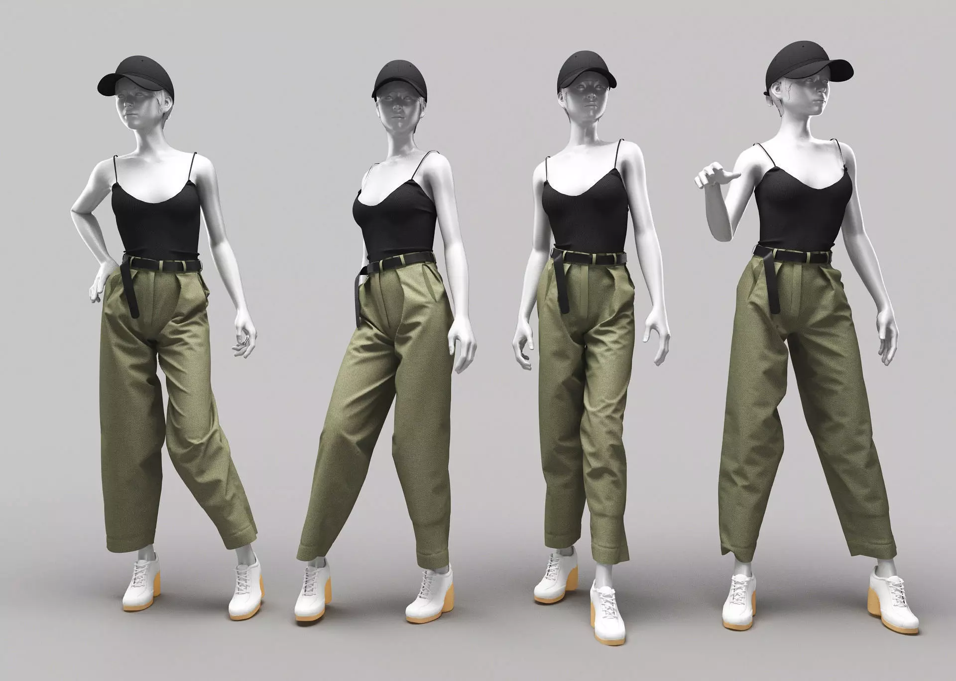 Woman Mannequin 9 3D model_0