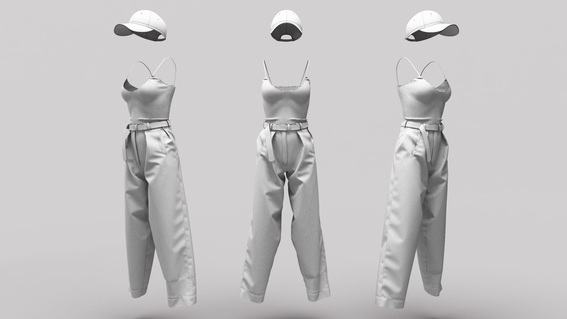 Female Clothing 09 3D model_3