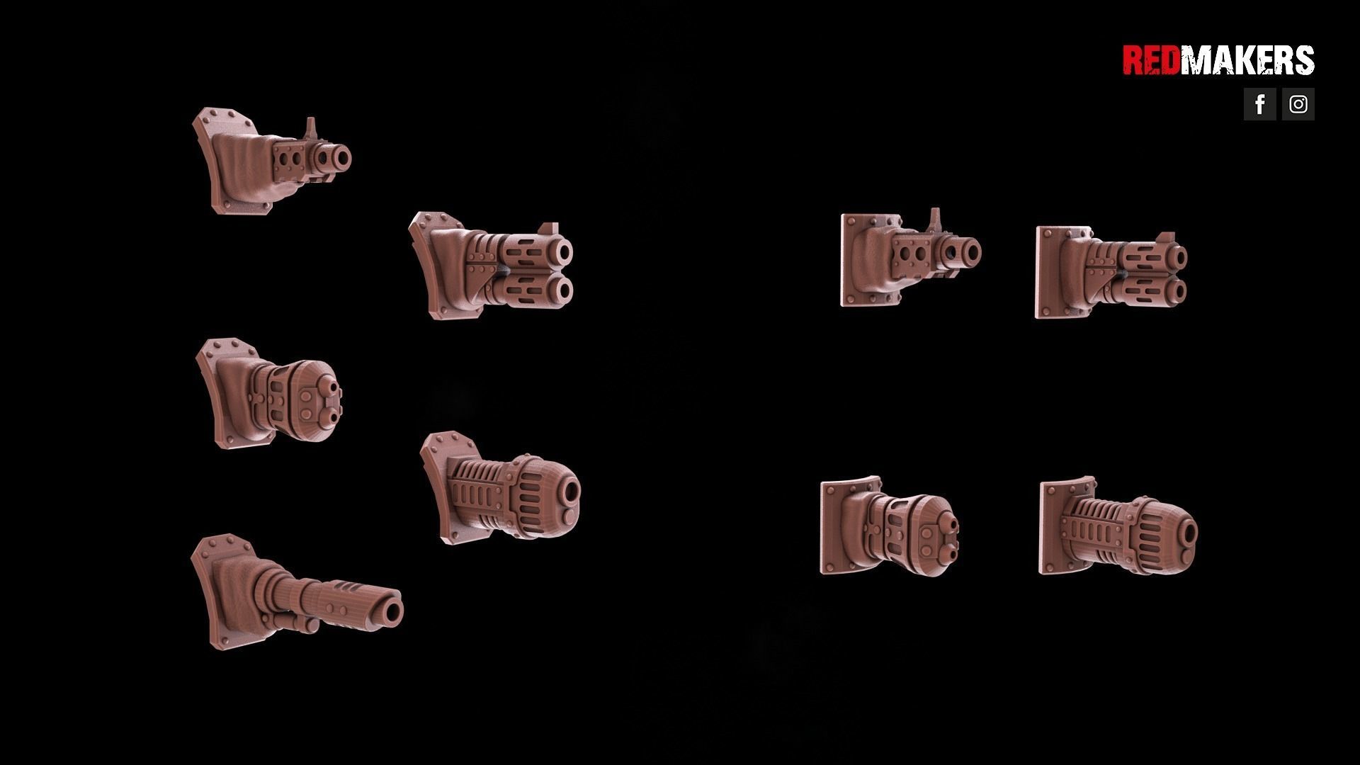 Renegade Legendary Battle Tank - Heretics 3D print model_29