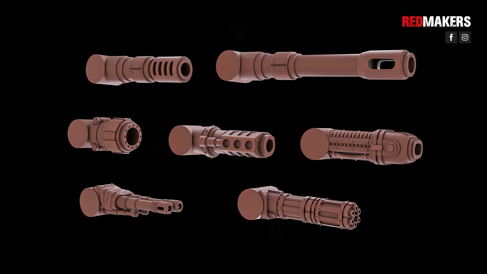 Renegade Legendary Battle Tank - Heretics 3D print model_26