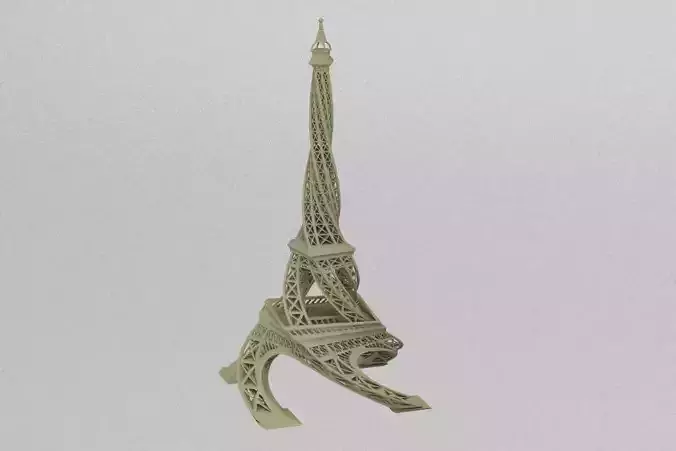 Twisted Eiffel Tower