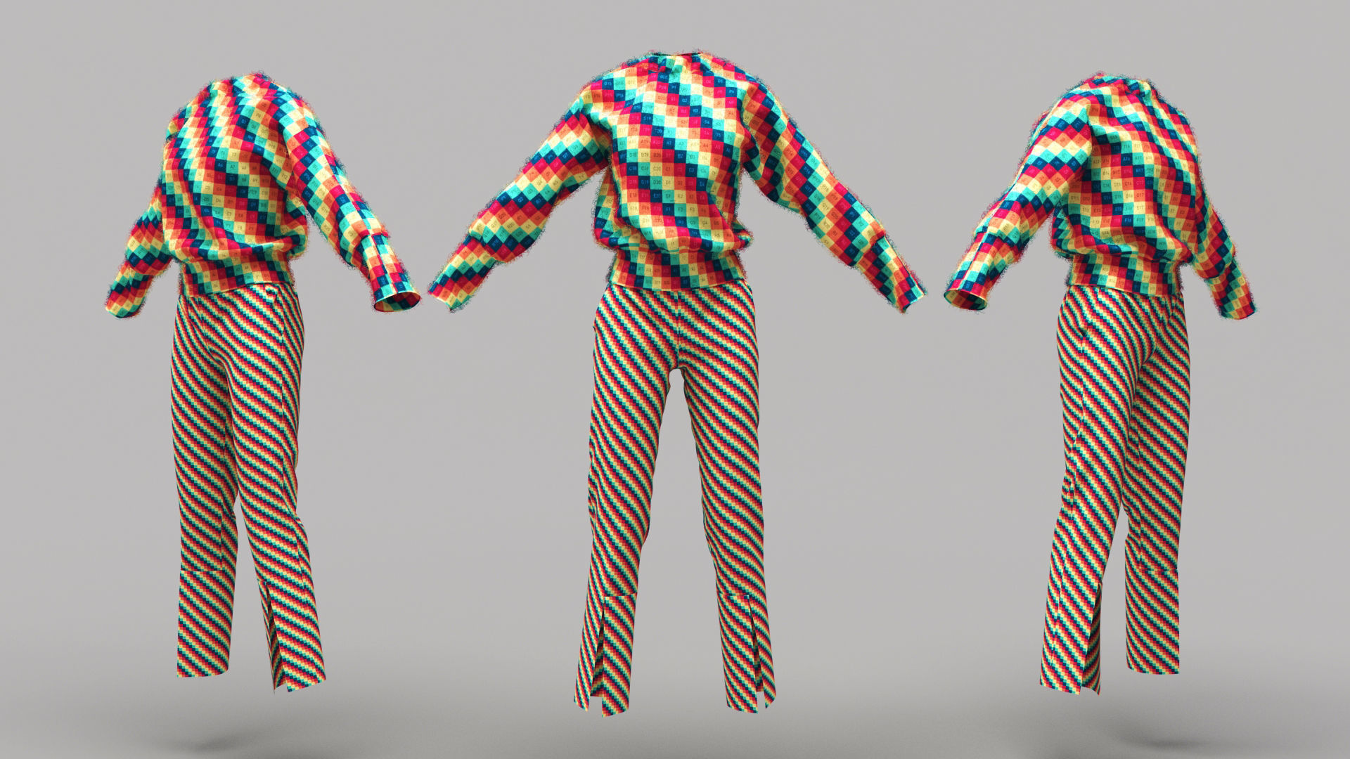 Female Clothing 10 3D model_5