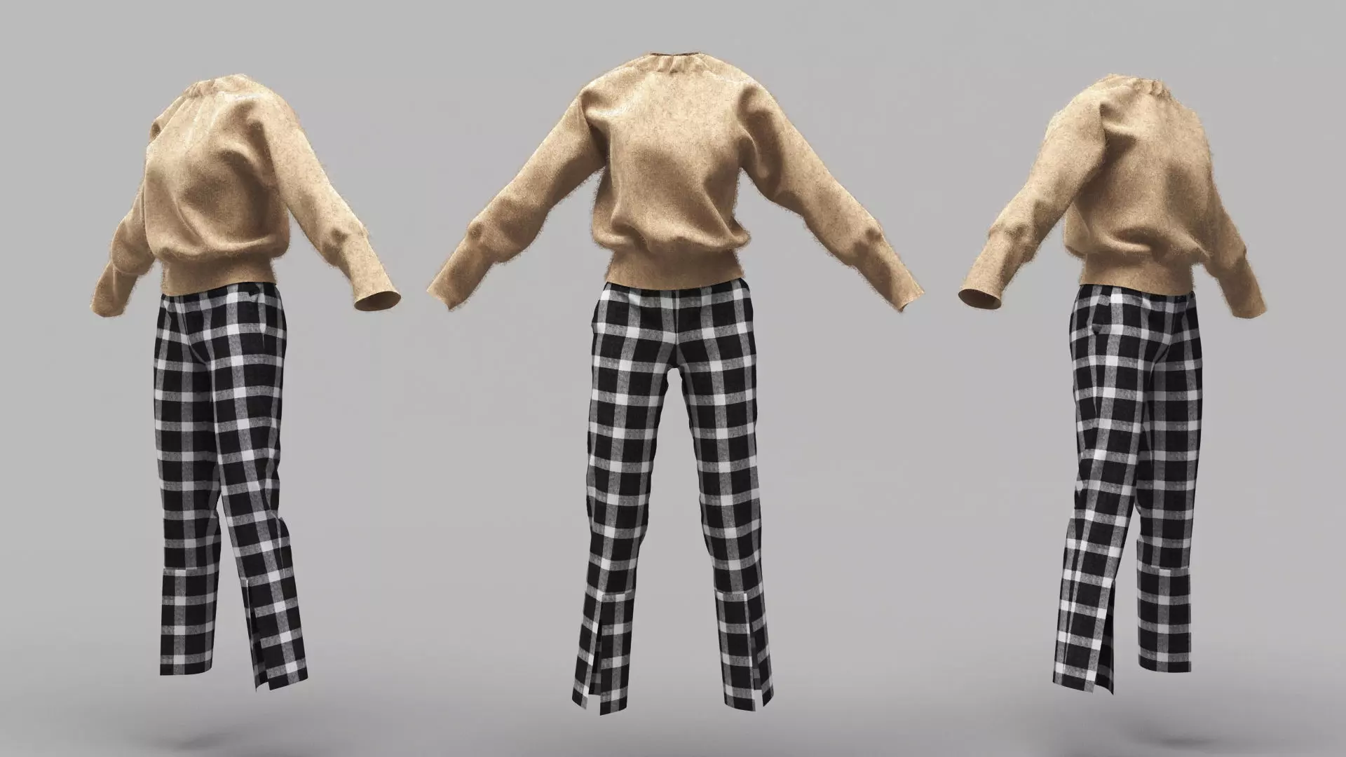 Female Clothing 10 3D model_0