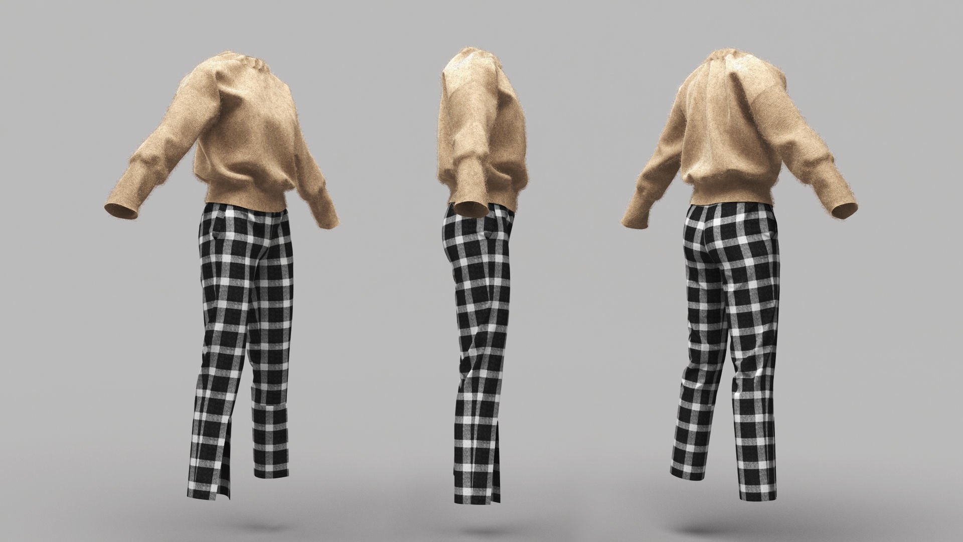Female Clothing 10 3D model_1