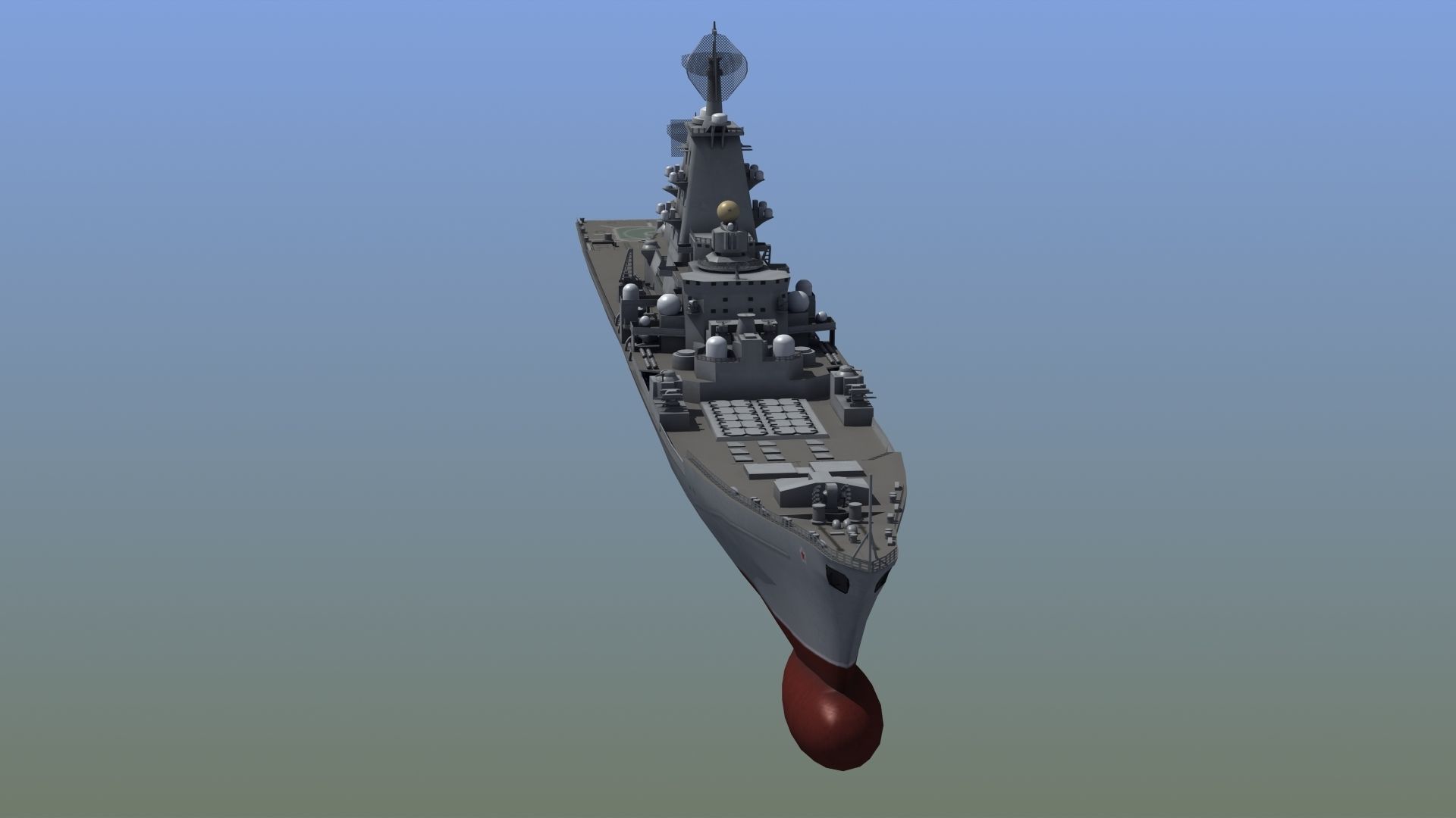 Kirov Battle Cruiser 3D model_14