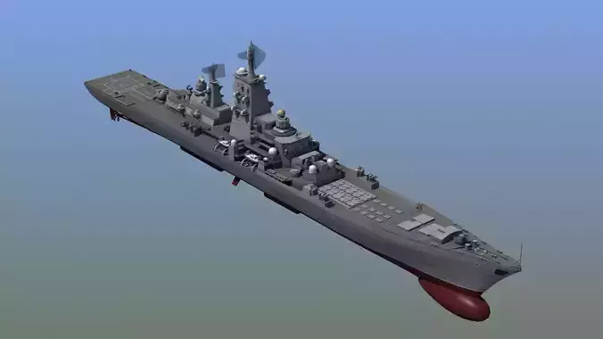 Kirov Battle Cruiser 3D model