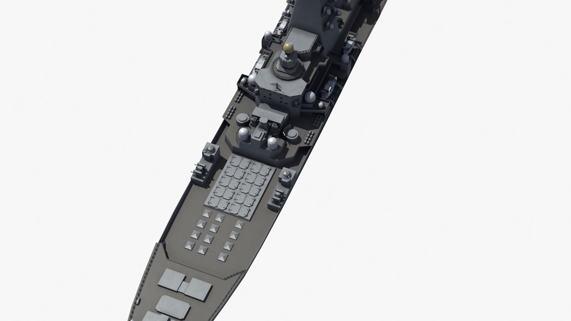 Kirov Battle Cruiser 3D model_24