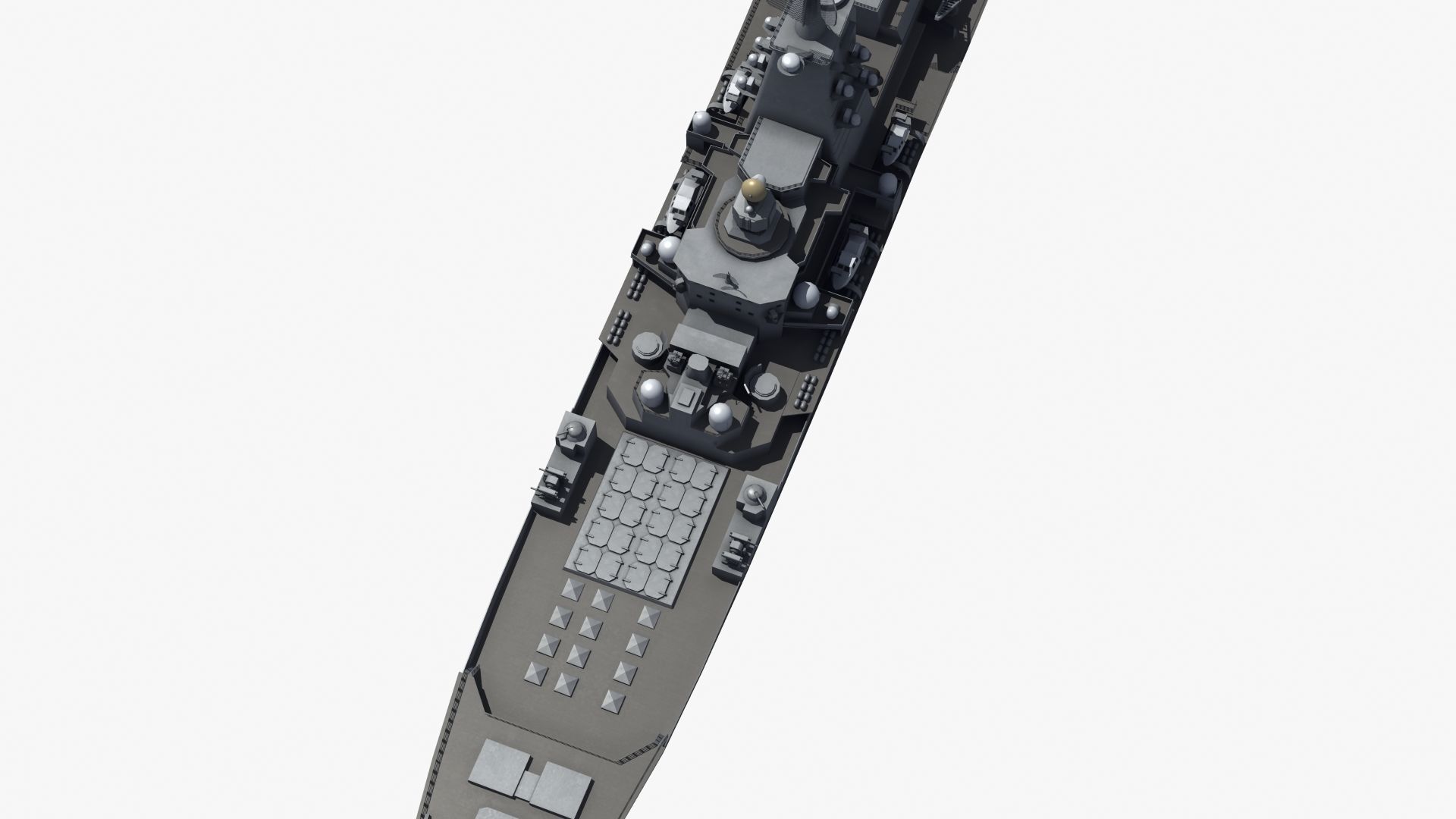 Kirov Battle Cruiser 3D model_22