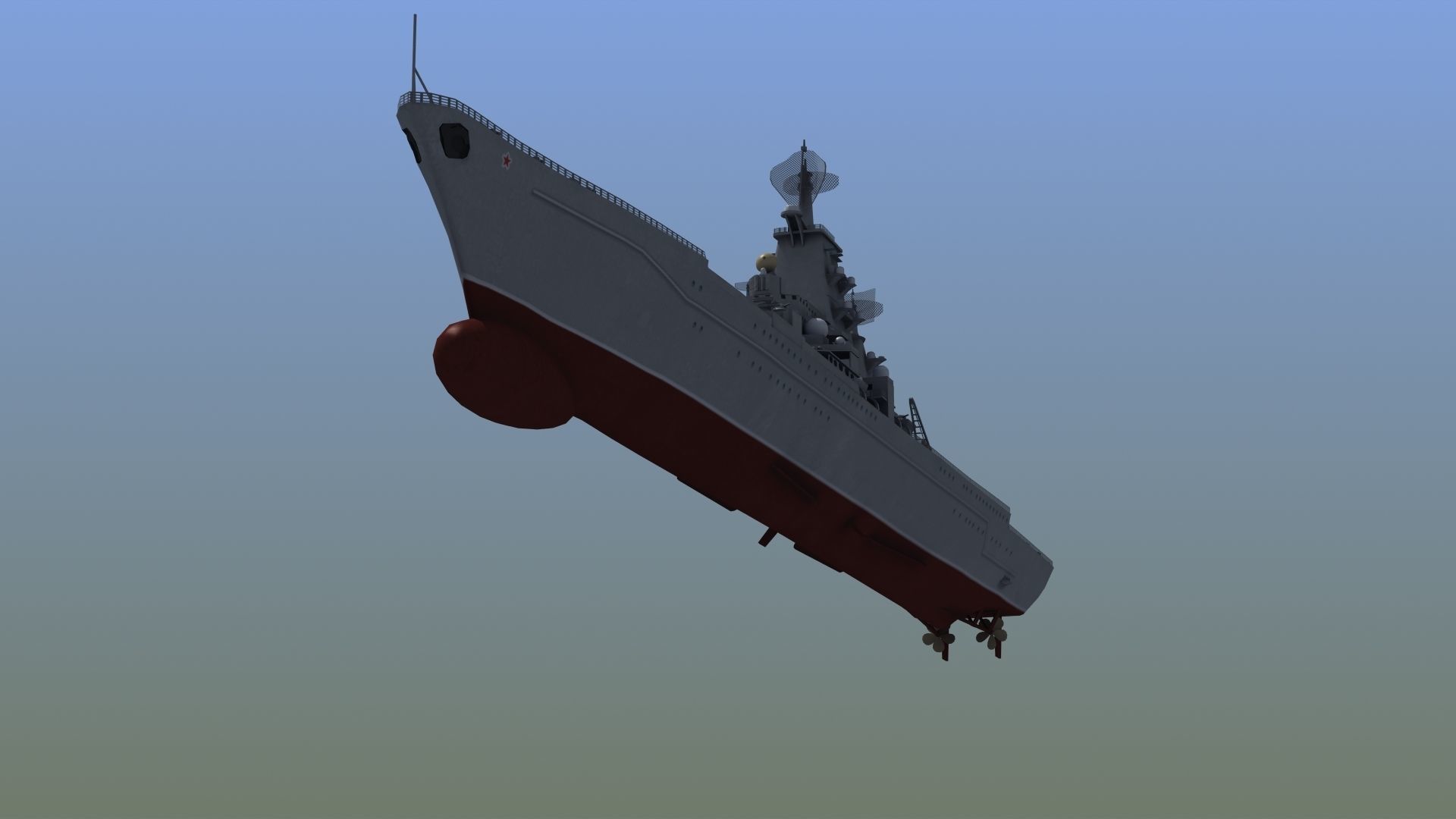 Kirov Battle Cruiser 3D model_15