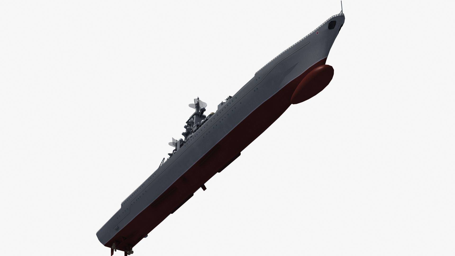 Kirov Battle Cruiser 3D model_37