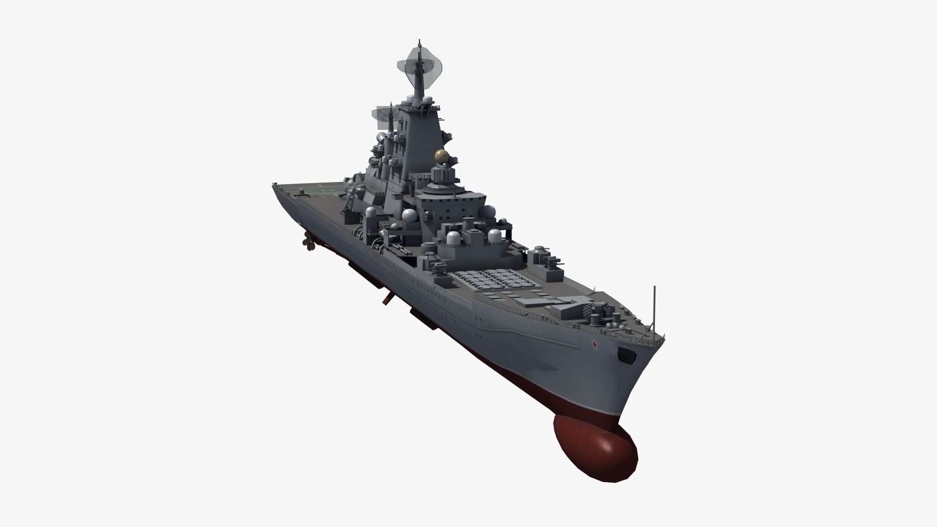 Kirov Battle Cruiser 3D model_32