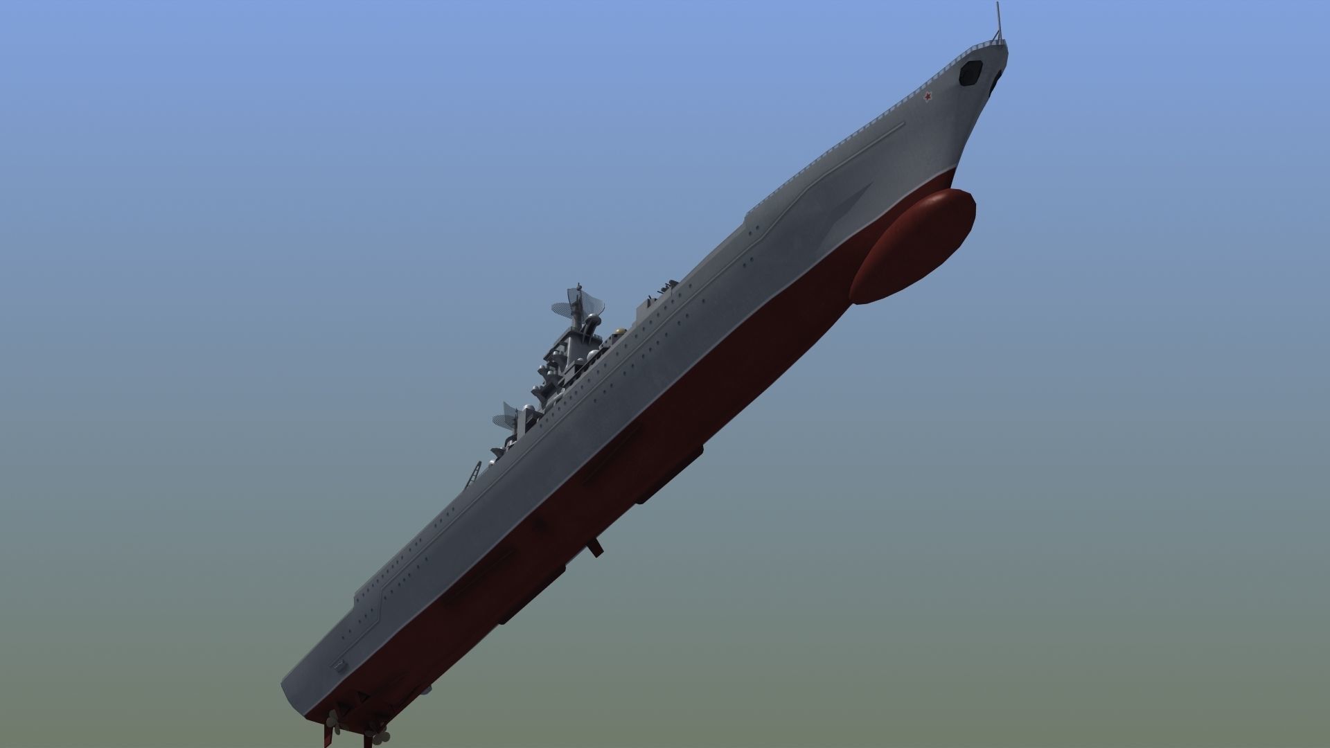 Kirov Battle Cruiser 3D model_18