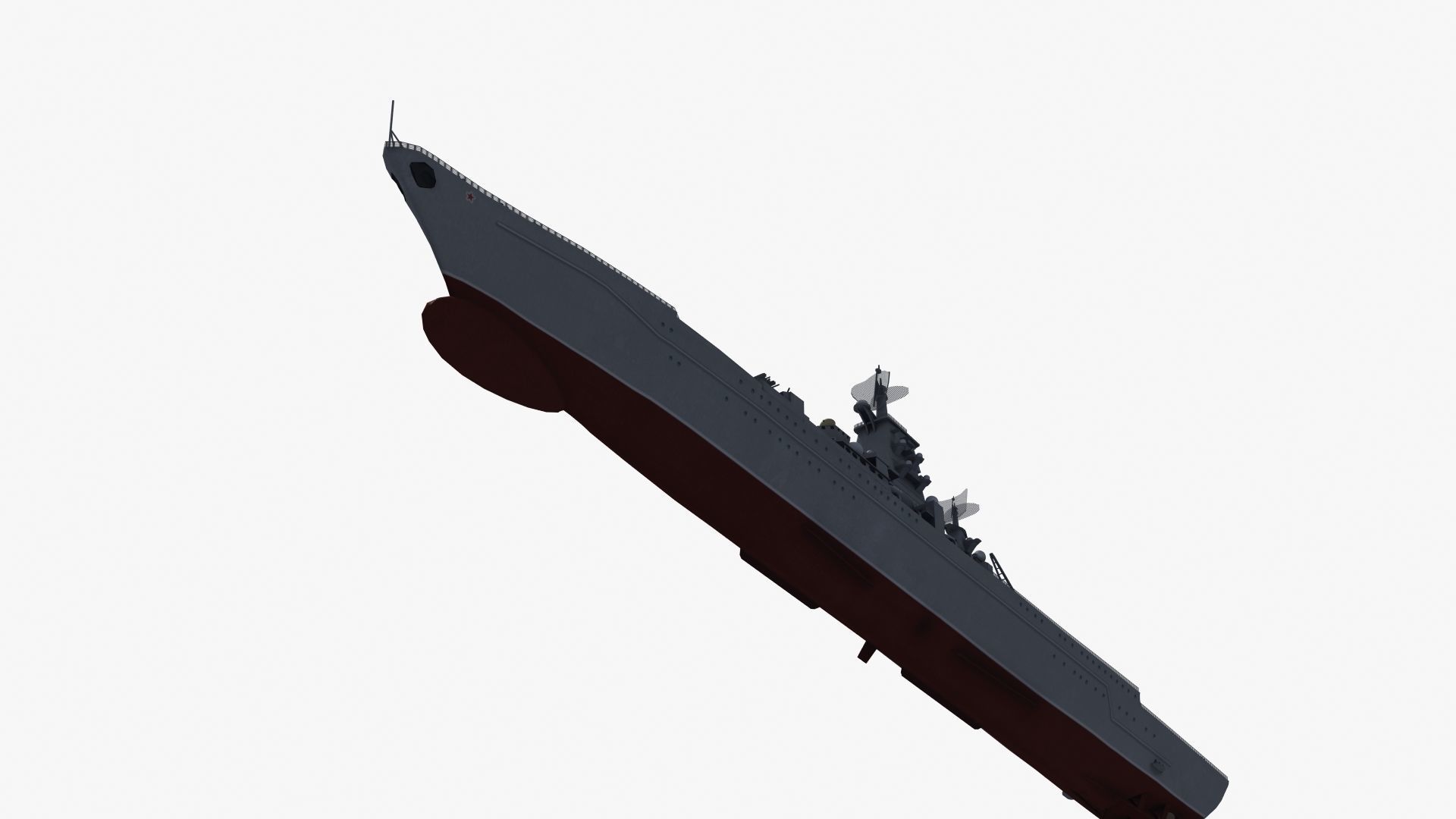 Kirov Battle Cruiser 3D model_35