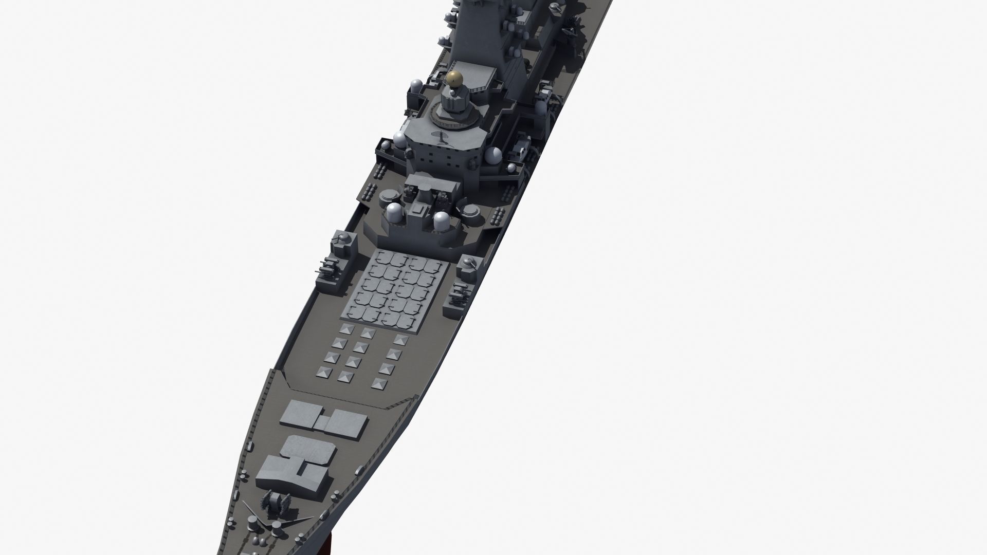Kirov Battle Cruiser 3D model_26