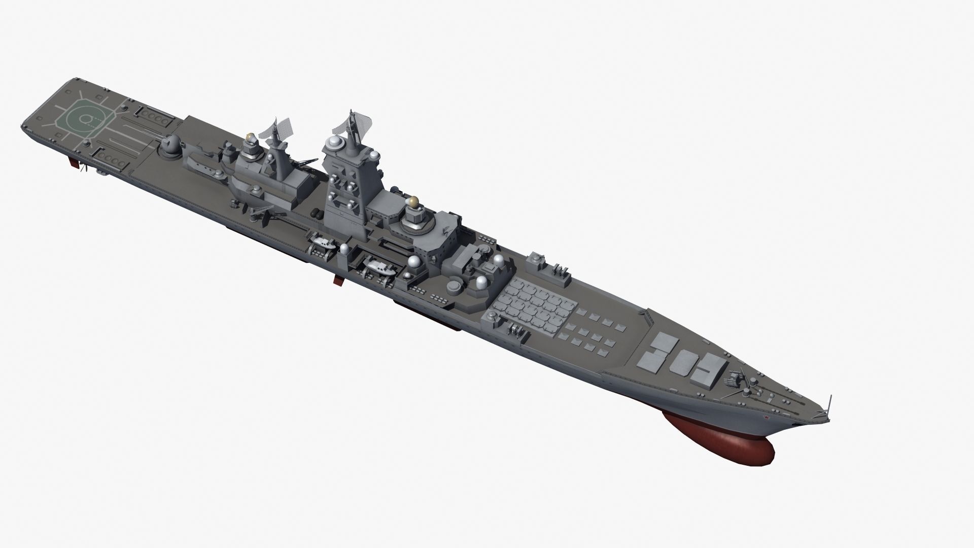 Kirov Battle Cruiser 3D model_27