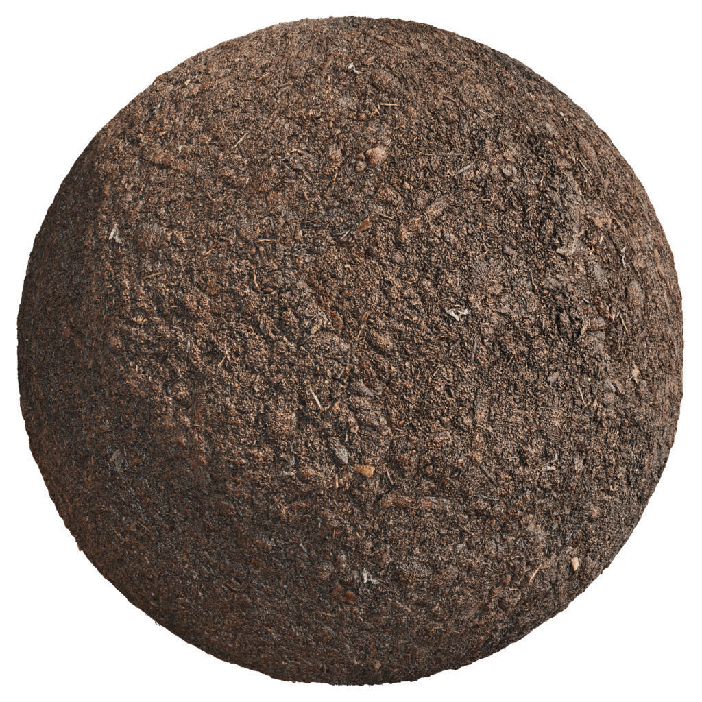 Grass in pot Low-poly 3D model_15