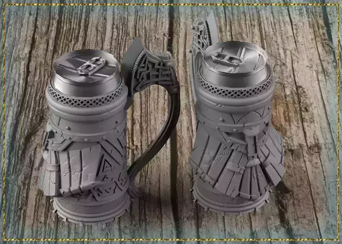 Dwarven Mug 3D print model