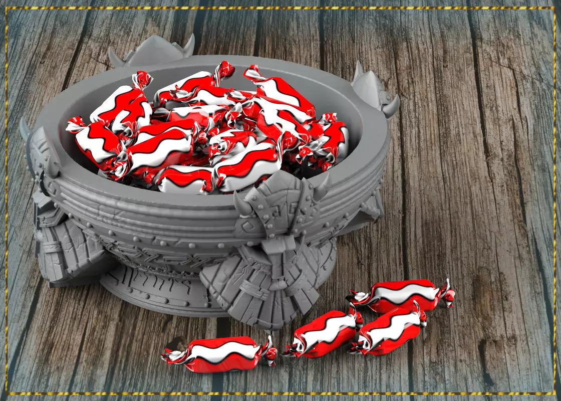 Dwarven Bowl 3D print model