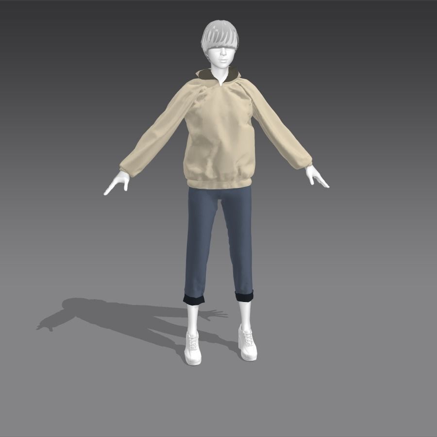Woman Mannequin 13 3D model_7