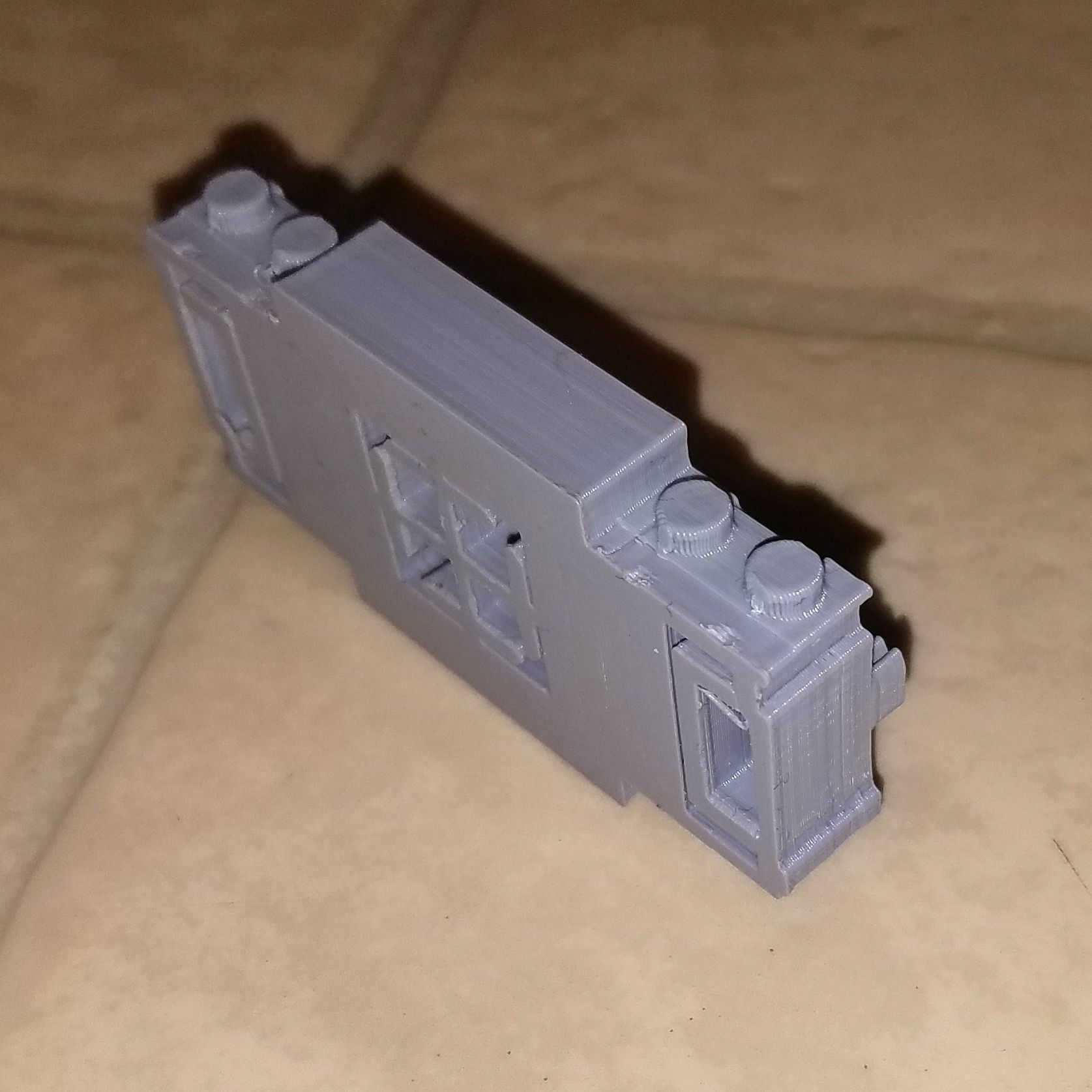 3D Printable Toy Monorail Straight Track 3D print model_7