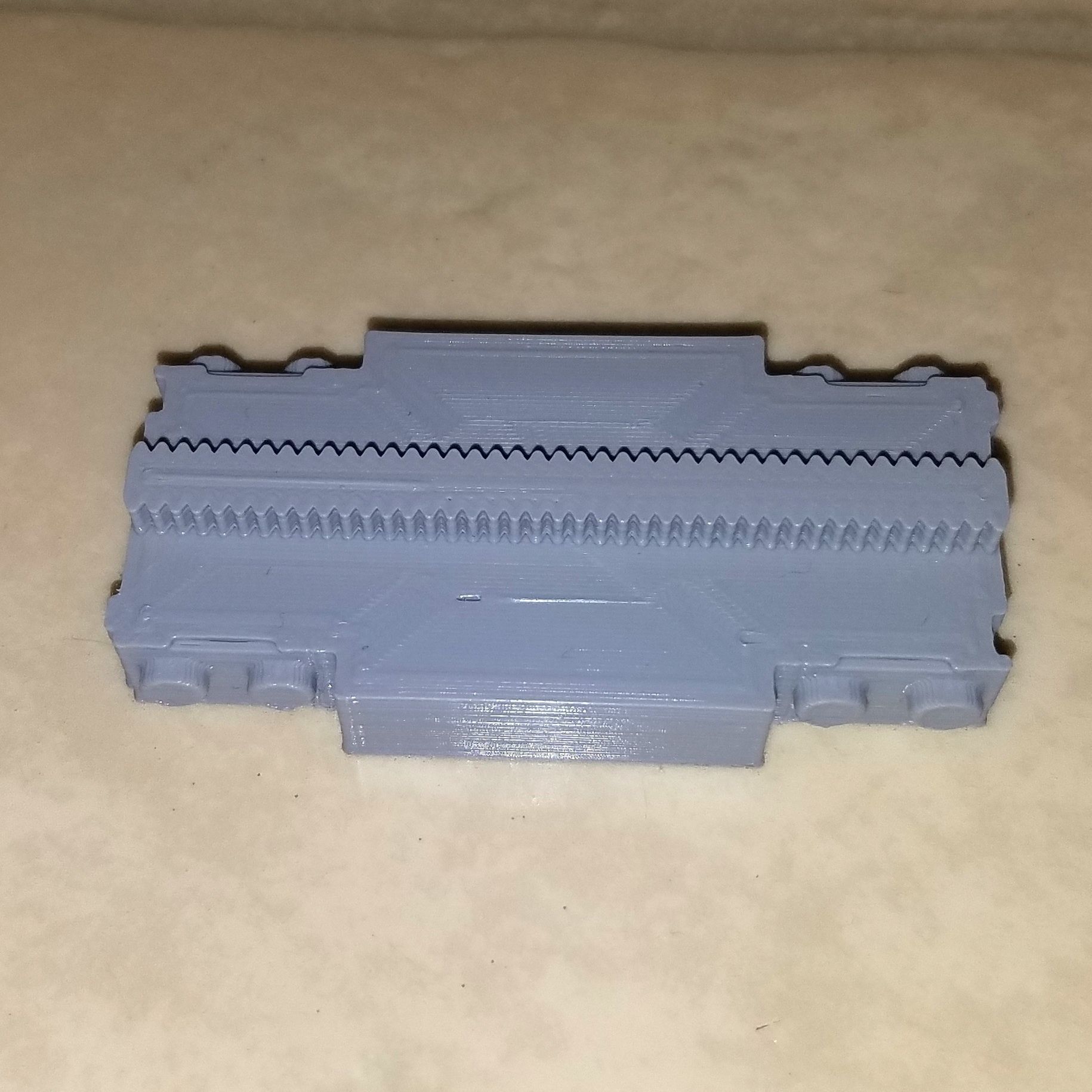 3D Printable Toy Monorail Straight Track 3D print model_5