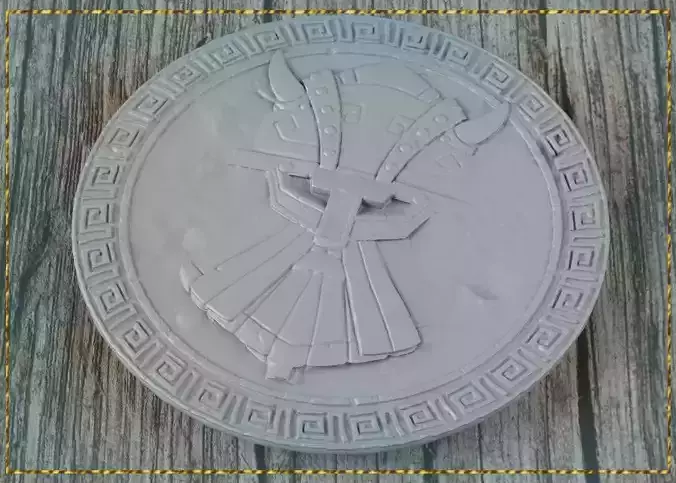 Dwarven Coaster 3D print model