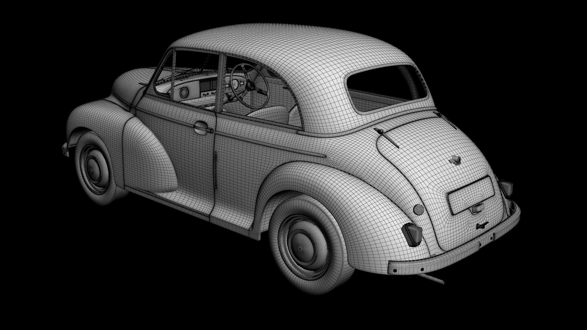 Morris Minor MM mk1 3D model_16