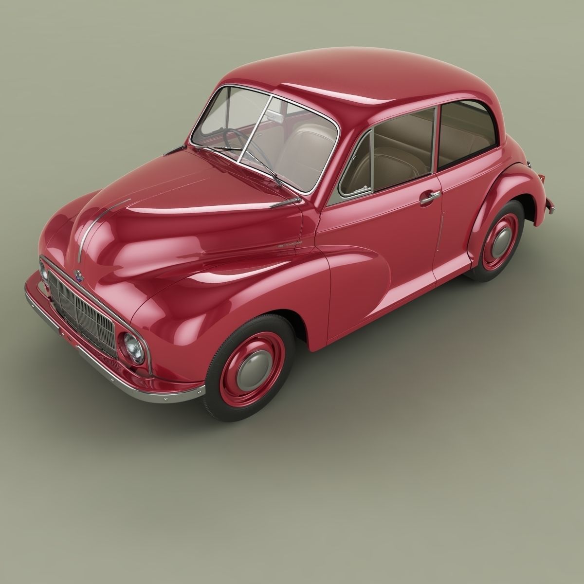 Morris Minor MM mk1 3D model_5