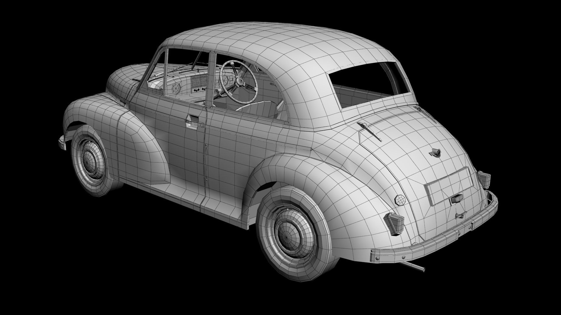 Morris Minor MM mk1 3D model_15