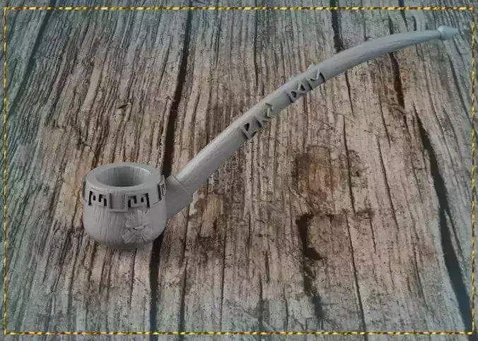 Dwarven Pipe 3D print model